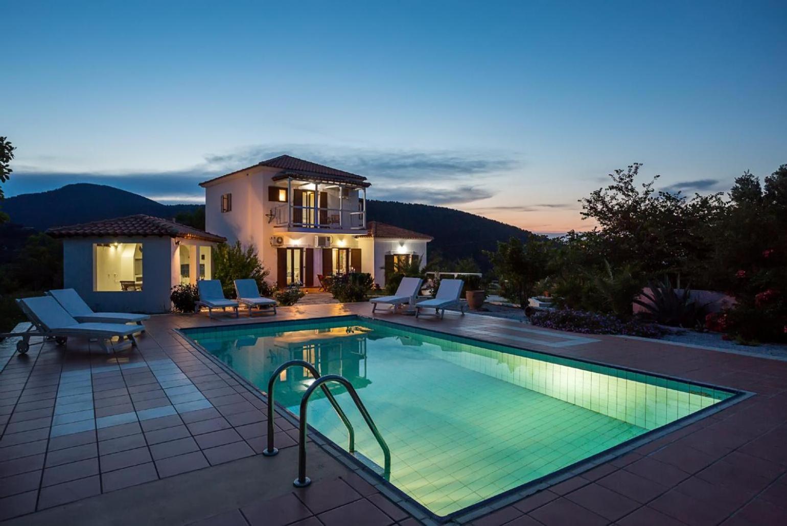Villa Glafki Panormos  Esterno foto