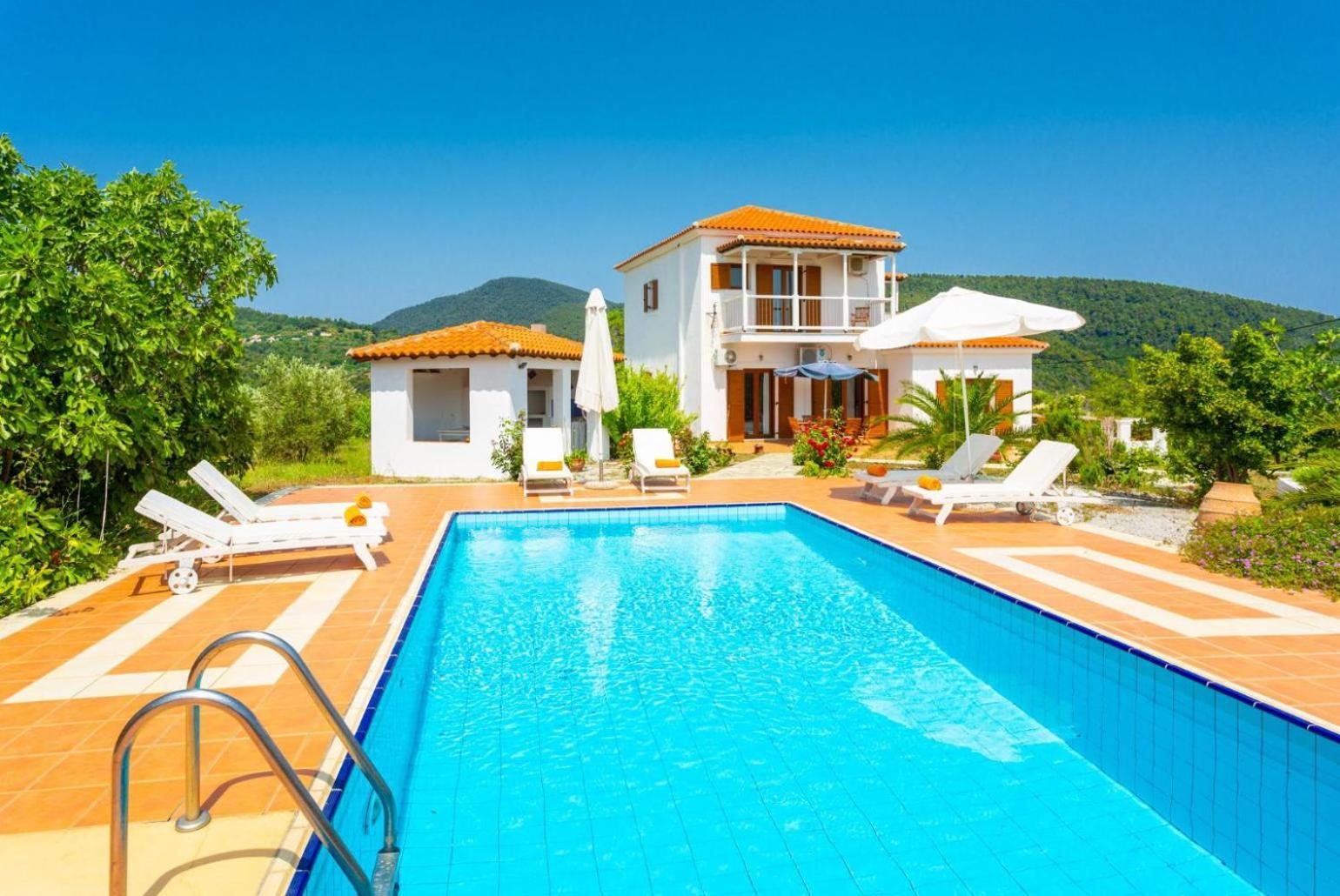 Villa Glafki Panormos  Esterno foto