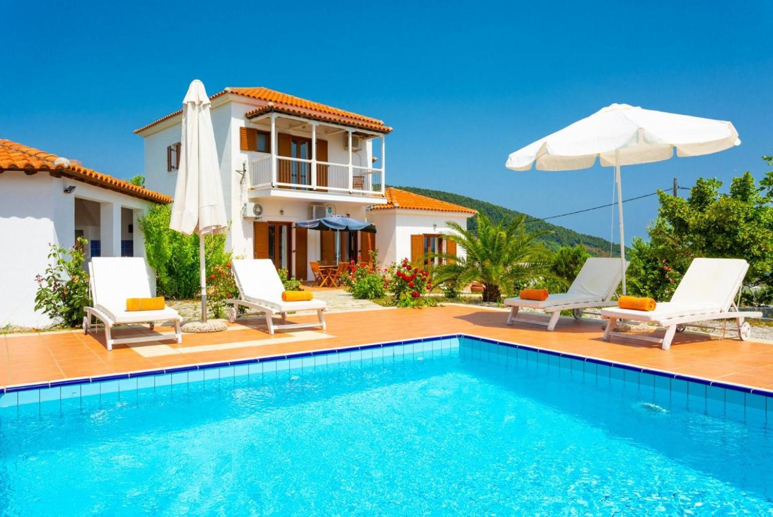 Villa Glafki Panormos  Esterno foto