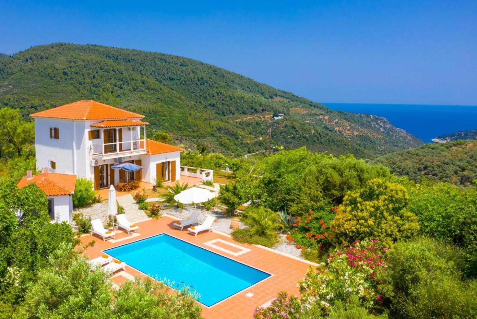 Villa Glafki Panormos  Esterno foto